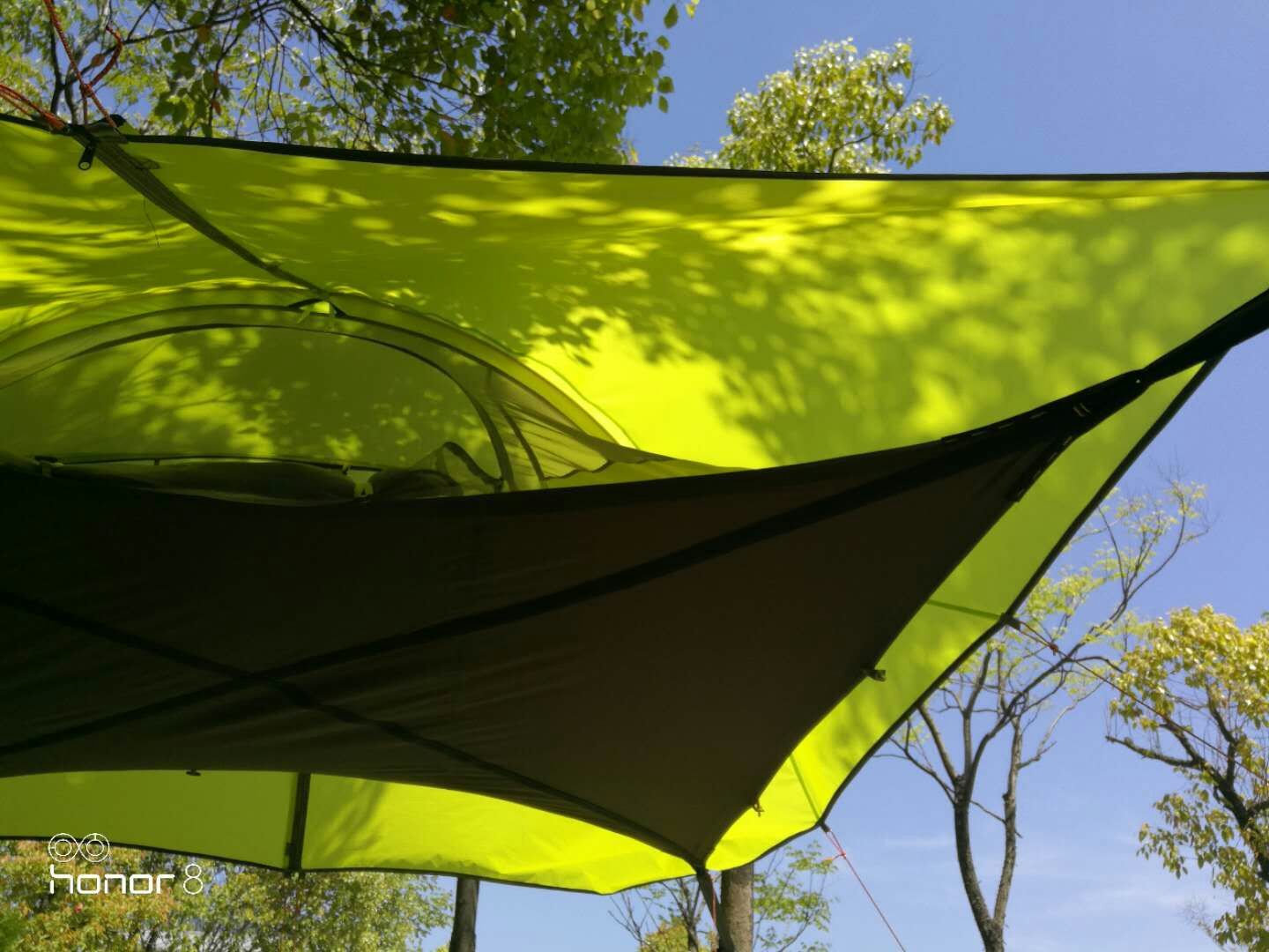 Cheap Goat Tents New Arrival 2 3 Person Aluminum Poles Double Layers Waterproof Mosquito Net Tree Dangling Hanging Camping Tent Barraca Bivvy   